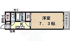 D・H白鳥ビル 702 ｜ 大阪府羽曳野市白鳥１丁目（賃貸マンション1K・7階・22.00㎡） その2