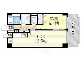 大阪府八尾市上尾町２丁目8番（賃貸マンション1LDK・3階・43.08㎡） その2