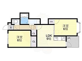 メゾンドールヤマヒデ壱番館  ｜ 大阪府八尾市柏村町４丁目（賃貸マンション2LDK・3階・44.72㎡） その2