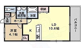 カルチェラタン  ｜ 大阪府南河内郡河南町大字一須賀（賃貸アパート1LDK・1階・36.00㎡） その2