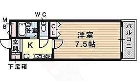 センターフィールドパート3  ｜ 大阪府藤井寺市野中１丁目（賃貸マンション1K・3階・24.16㎡） その2