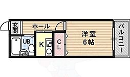 間取図画像 1K