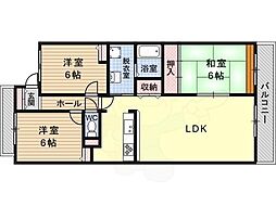 ガーデンシティコープ金剛東壱棟 3階