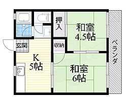 コーポみその A 2階