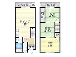 ペディハイツ八尾本町 2階