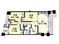 グラシア久宝園6階9.5万円