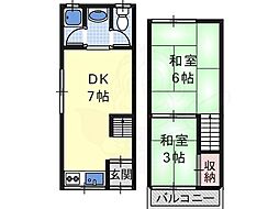 🉐敷金礼金0円！🉐高見の里6テラスハウス