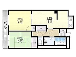 エルファミーレ富田林 6階/-