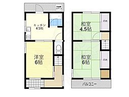 久宝園3丁目貸家