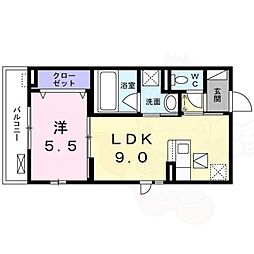 アルバ 八尾 2階