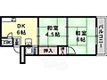 羽曵山第二サンハイツ2階3.5万円