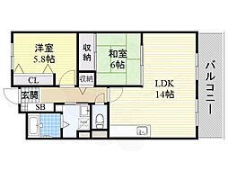 メゾンプチチェリー 2階