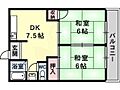 メゾン平野2階5.3万円