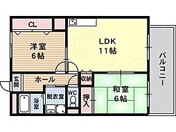 バンシャイン法善寺 3階