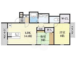 ルシオ藤井寺 2階