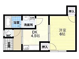メビウス土師ノ里ハイツ 1階