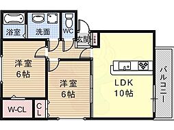リッツハウス2番館 2階/-
