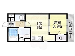 近鉄大阪線 高安駅 徒歩7分 3階/-