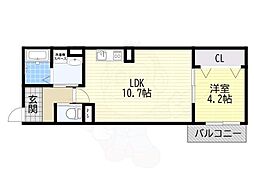 近鉄大阪線 高安駅 徒歩7分 2階/-
