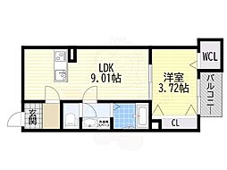 近鉄南大阪線 恵我ノ荘駅 徒歩2分 3階/-
