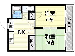 🉐敷金礼金0円！🉐高安一番館