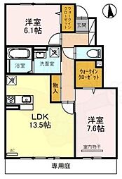 メゾン・ド・五条宮 1階/-