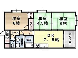 フリーディオ富田林 2階