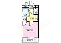 ストゥーディオ春日丘 1Kの間取図画像