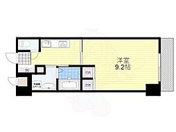 グラージュ春日丘 1Kの間取図画像