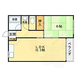 サクラコート高安 1階