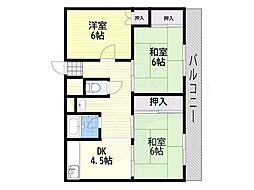 ビレッジハウス城蓮寺 3階/1-305