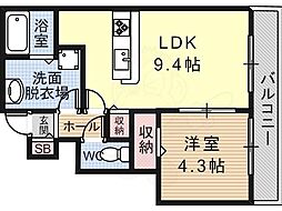 清友ハウス 1階/-