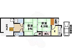 🉐敷金礼金0円！🉐はびきの5丁目平屋