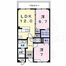 ポラリスA棟 2階