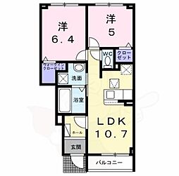 メゾンド クロワールA 1階/-