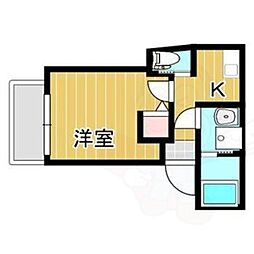 カーサフォルトゥナート羽曳野1 2階