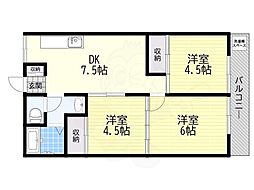 阪南グリーンハイツB棟 1階/-
