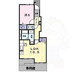 グリーン・ヴィラ2 1階/-