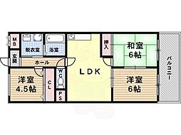シャトー林 3階/-
