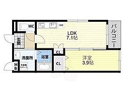 近鉄南大阪線 土師ノ里駅 徒歩7分 2階/-