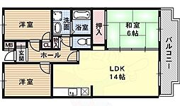ビューテラスミウラ 3LDKの間取図画像