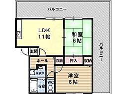 ハイツつばさ 2階/-