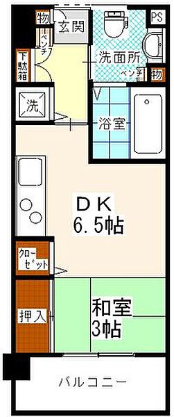 エスタシオン高砂 303｜東京都葛飾区高砂５丁目(賃貸マンション1DK・3階・30.35㎡)の写真 その2