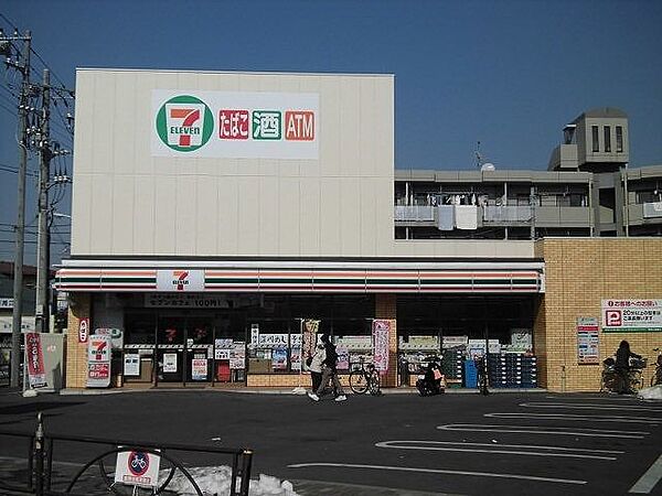 画像26:セブンイレブン葛飾新柴又駅前店 徒歩5分。 350m