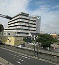 病院「若林会湘南中央病院まで879ｍ」