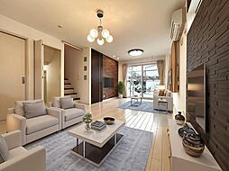 立川市砂川町4丁目 戸建て 3LDKのリビング/ダイニング