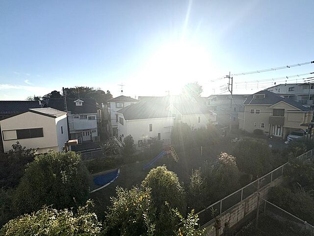 バルコニー ライオンズマンション調布台 3階/-