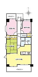 間取図画像 2SLDK