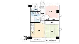 間取図画像 2DK