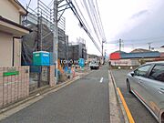 前面道路含む現地